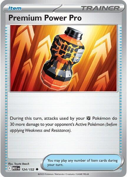 Premium Power Pro - 124/132 [ME01: Mega Evolution] #124/132 - NM