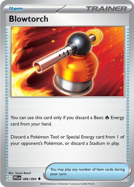 Blowtorch - 086/094 [ME02: Phantasmal Flames] #086/094 - NM