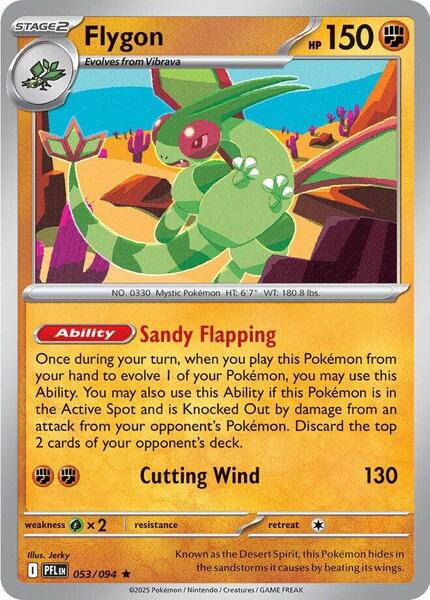 Flygon - 053/094 [ME02: Phantasmal Flames] #053/094 - NM