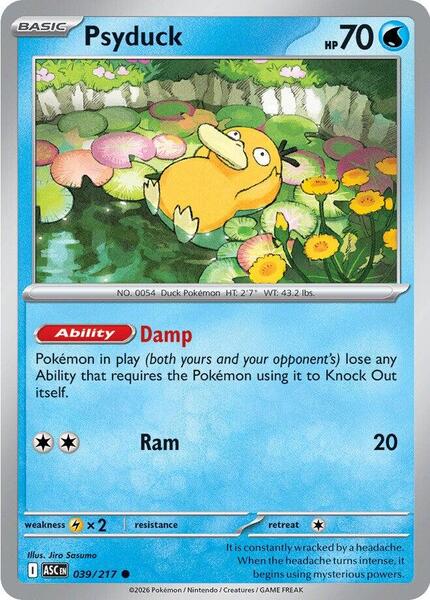 Psyduck - 039/217 [ME: Ascended Heroes] #039/217 - NM