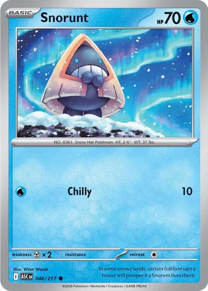 Snorunt - 046/217 [ME: Ascended Heroes] #046/217 - NM