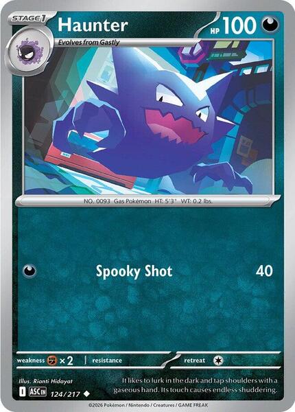 Haunter [ME: Ascended Heroes] #124/217 - NM