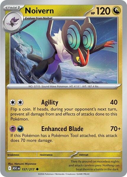 Noivern [ME: Ascended Heroes] #157/217 - NM