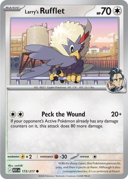 Larry's Rufflet [ME: Ascended Heroes] #173/217 - NM