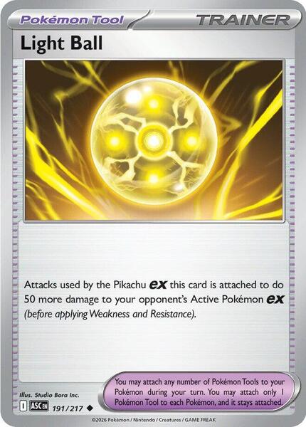Light Ball [ME: Ascended Heroes] #191/217 - NM