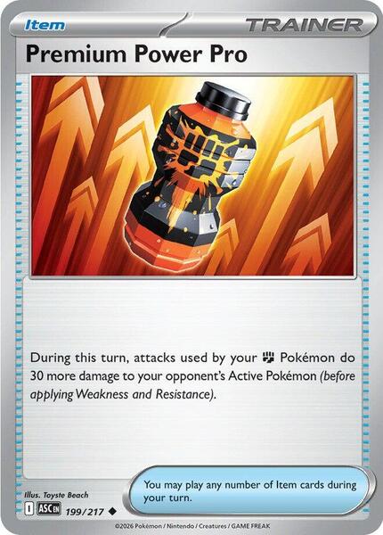 Premium Power Pro [ME: Ascended Heroes] #199/217 - NM