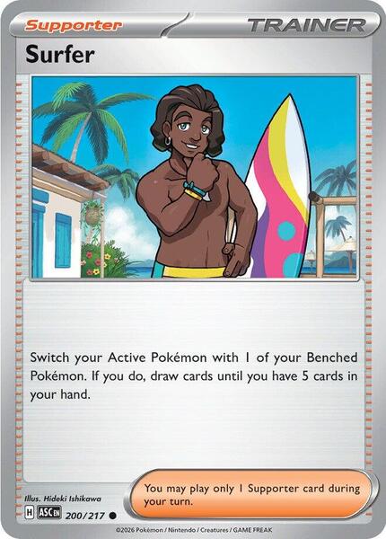 Surfer - 200/217 [ME: Ascended Heroes] #200/217 - NM