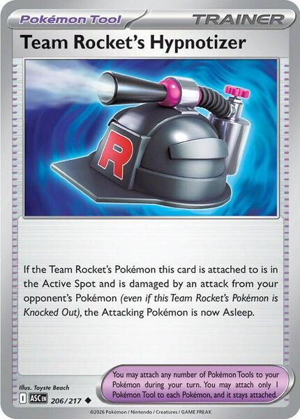 Team Rocket's Hypnotizer [ME: Ascended Heroes] #206/217 - NM