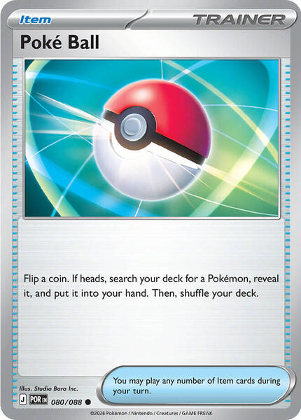 Poke Ball [ME03: Perfect Order] #080/088 - NM