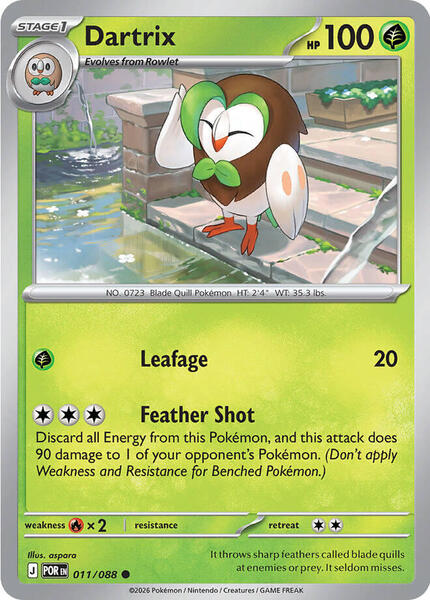 Dartrix [ME03: Perfect Order] #011/088 - NM