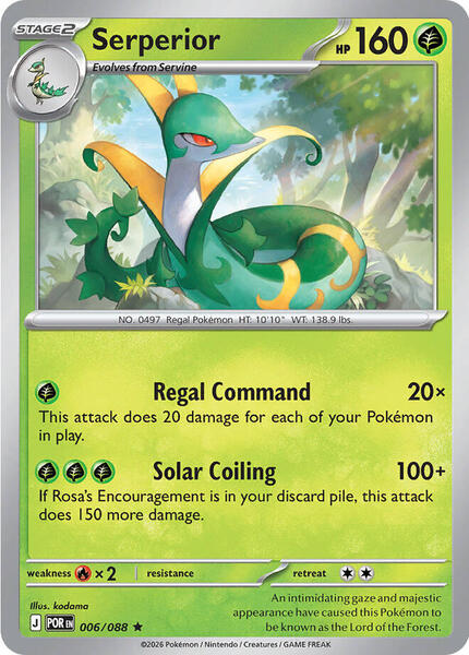 Serperior [ME03: Perfect Order] #006/088 - NM