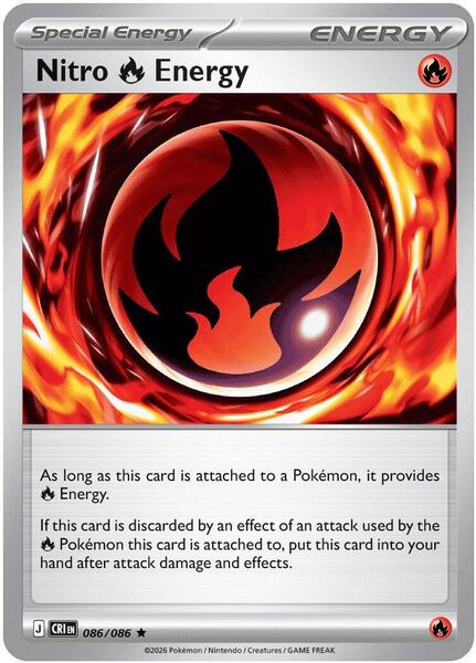 Nitro R Energy [ME04: Chaos Rising] #086/086 - NM
