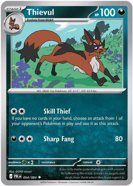 Thievul - 054/084 [ME05: Pitch Black] #054/084 - NM