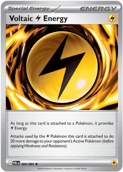 Voltaic Lightning Energy [ME05: Pitch Black] #084/084 - NM