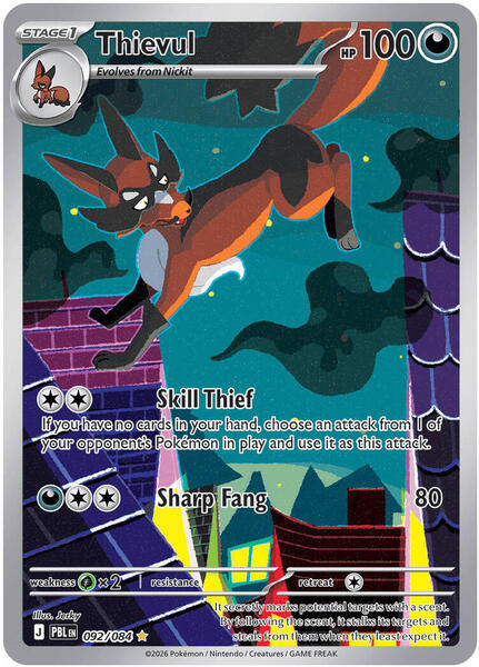 Thievul - 092/084 [ME05: Pitch Black] #092/084 - NM