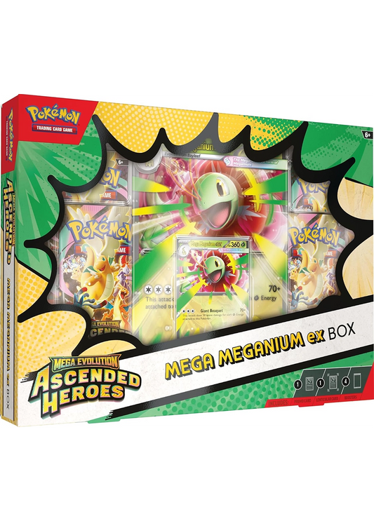 Mega Evolution Ascended Heroes - Mega Meganium ex Box