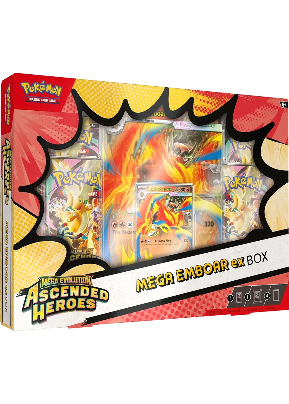 Mega Evolution Ascended Heroes - Mega Emboar ex Box