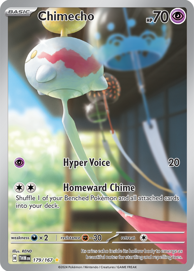 Chimecho [SV06: Twilight Masquerade] #179/167 - NM